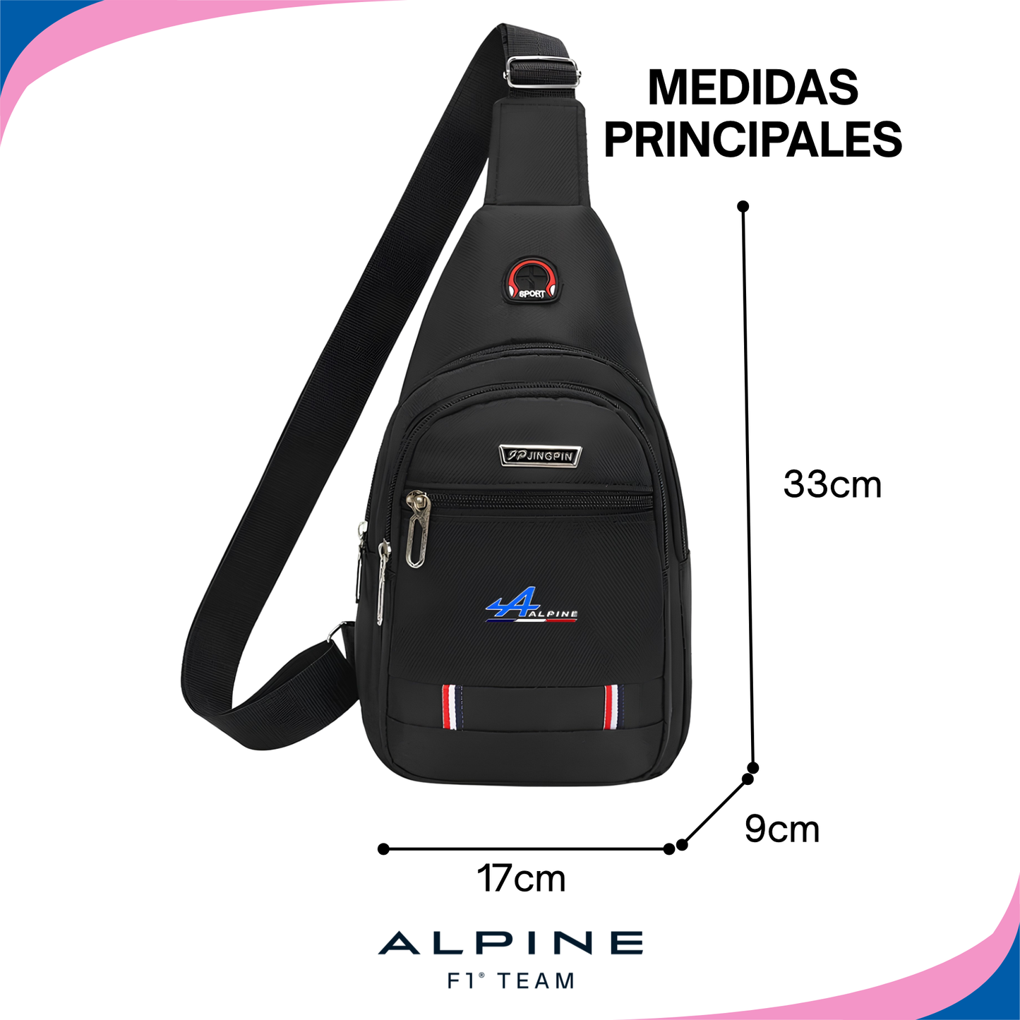 Riñonera Bandolera Alpine F1 Team